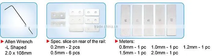 SUMAKE Adjustable railway Digital Counter Automatic Screw Feeder