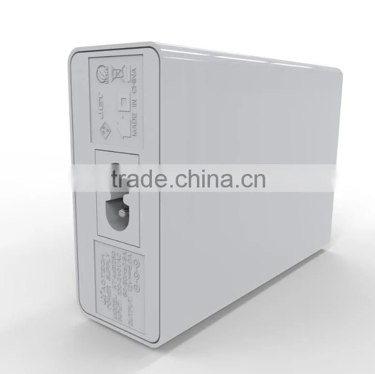 60W 5 port usb wall charger adapter