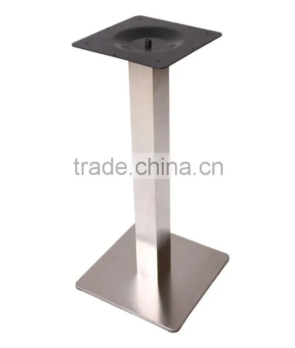 Stainless Steel Square Metal Table Base