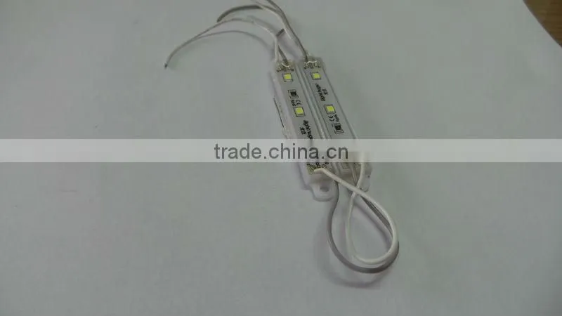 12v Plastic base 5050 LED module with 4 lights