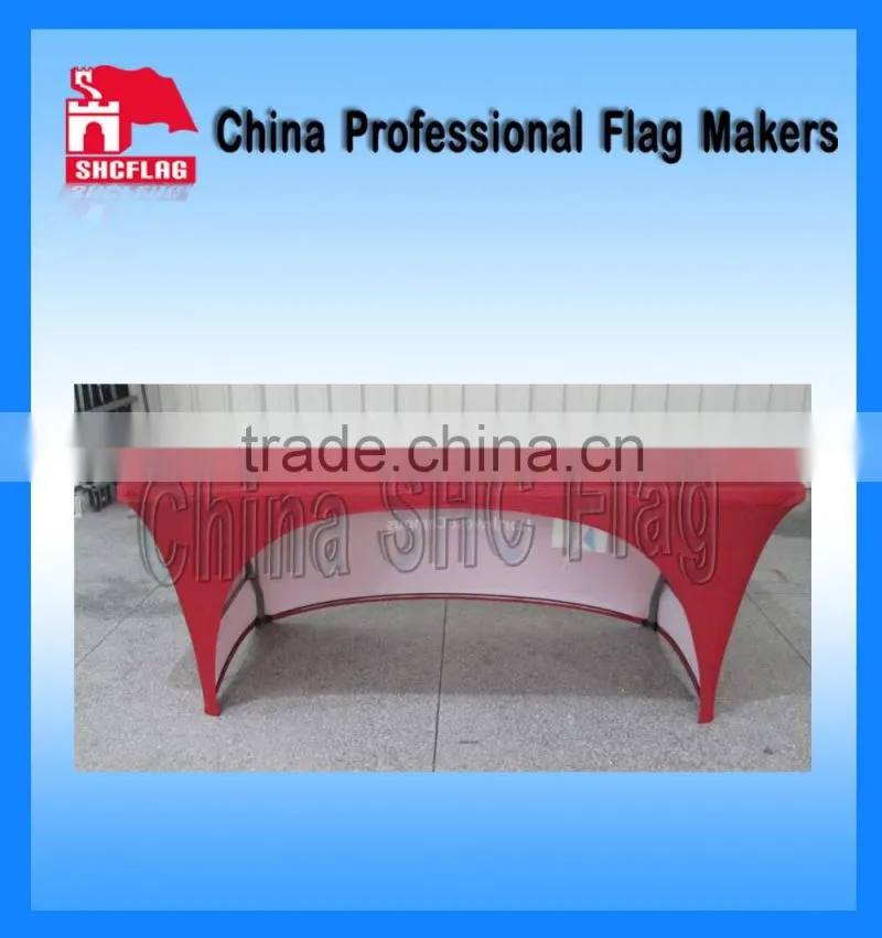 Customized design printed promotion event show 6ft/8ft table covers