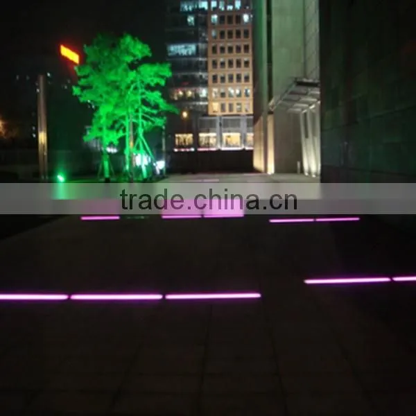 IP67 waterproof outdoor led brick paver light Customized size 1000X28mm led paving stone light
