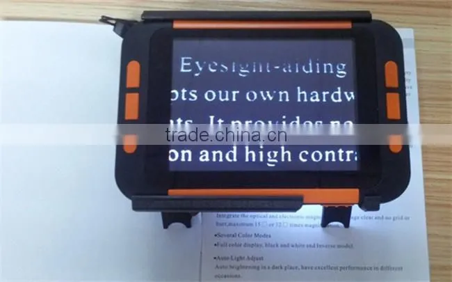 New! 3.5inch LCD Portable Video Magnifer for low vision people Low vision aid Digital Magnifier electronic reading aid