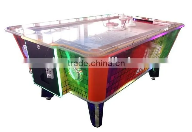 amusement air hockey table indoor sport game machine coin operated arcade light air hockey table game machine