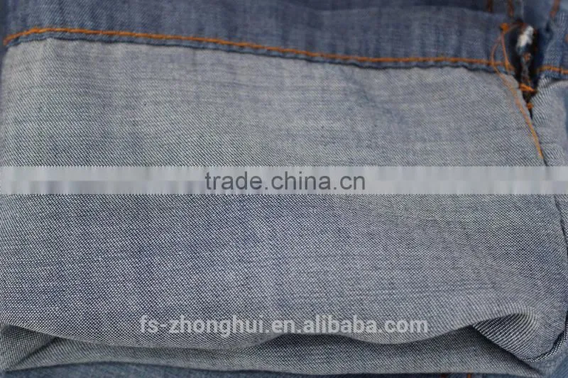 SH132 100% tencel 4.7oz colored and thin denim fabric