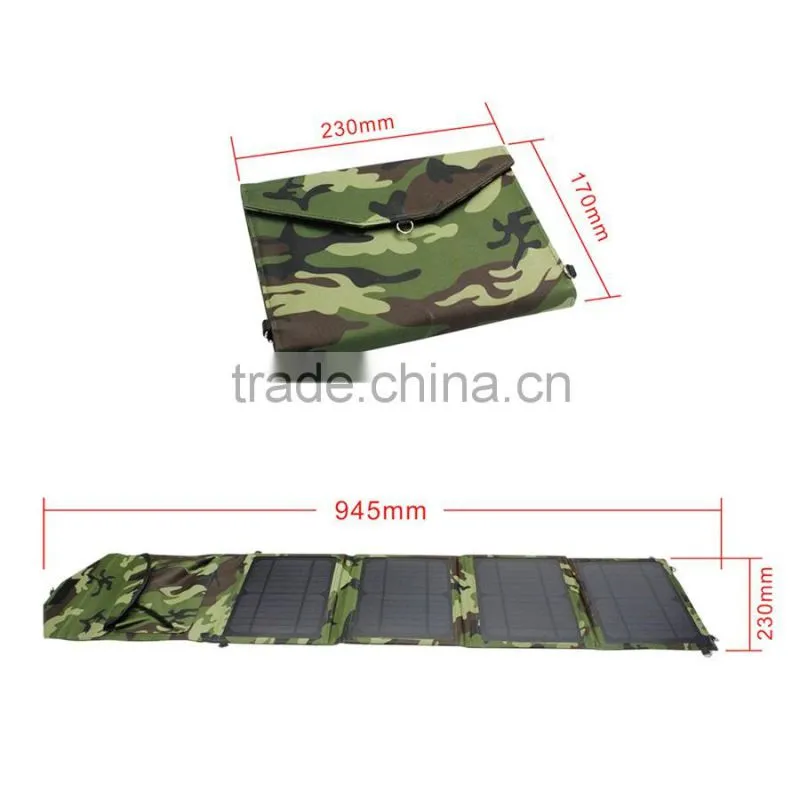 Folding solar bag 2016 new arrival solar panel hot selling product for mobile phone