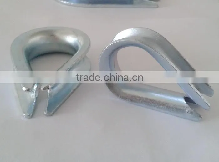 Metal cable thimble, cable rope sleeve thimble