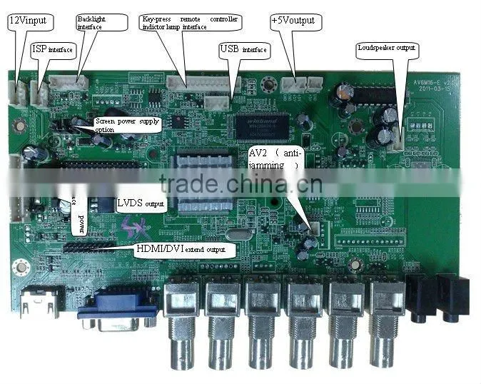 LCD controller board HDMI to LVDS converter controller board for Projector