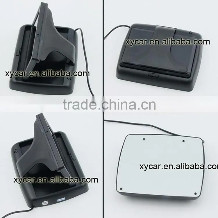 4.3 inch car foldable lcd monitor, security car lcd monitor ,car monitor XY-2046