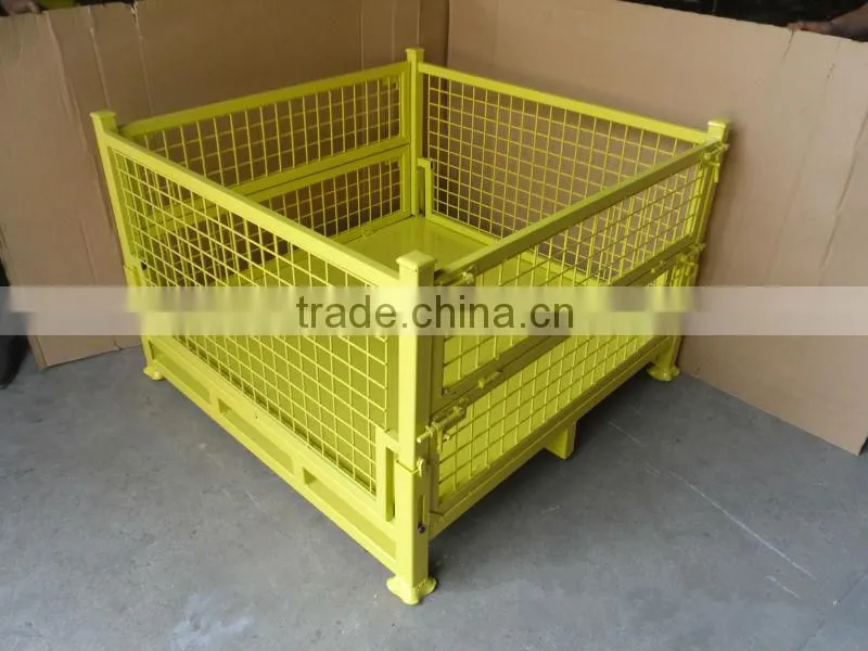 Steel Wire Mesh Pallet Box/Crate