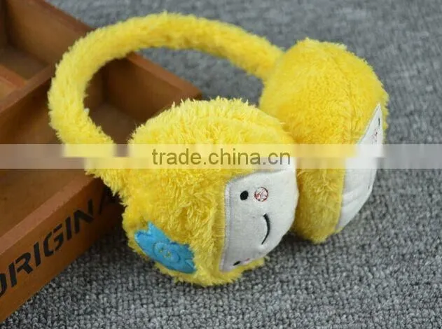 Smile Face Applique Children Earmuffs For Sale