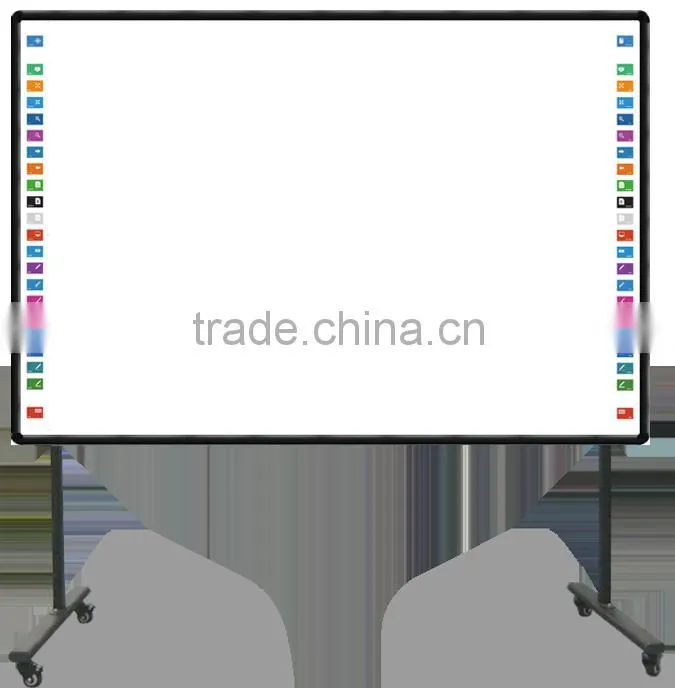 2016 hot sale ir board portable Interactive whiteboard with school white board decoration
