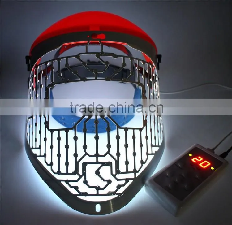 pdt led light therapy facial beauty mask instrument