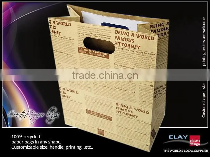 Paper shopping bags