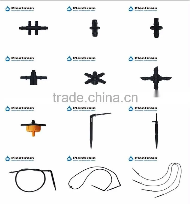 2017 china supplier agricultural products pom material arrow dripper for irrigation