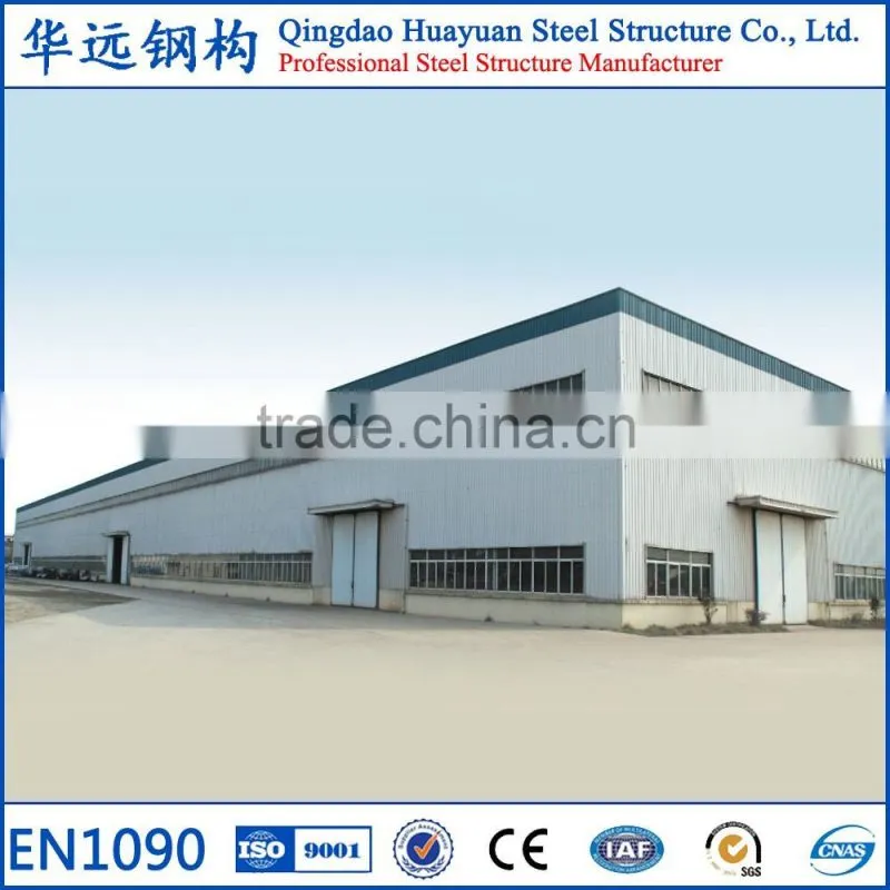 China Supplier Pre Engineering Workshop Steel Structure