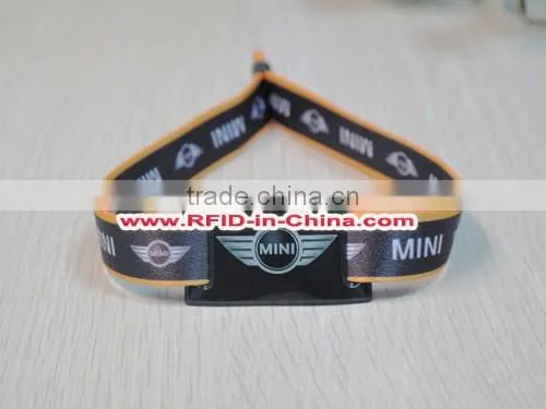 Original 1K Compatible RFID Cheap Event Wristbands with F08 Chip