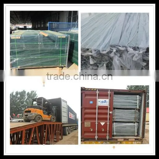 wholesale Powder Coated CE&ISO certificated Double Wire Fence Panel(professional manufacturer)