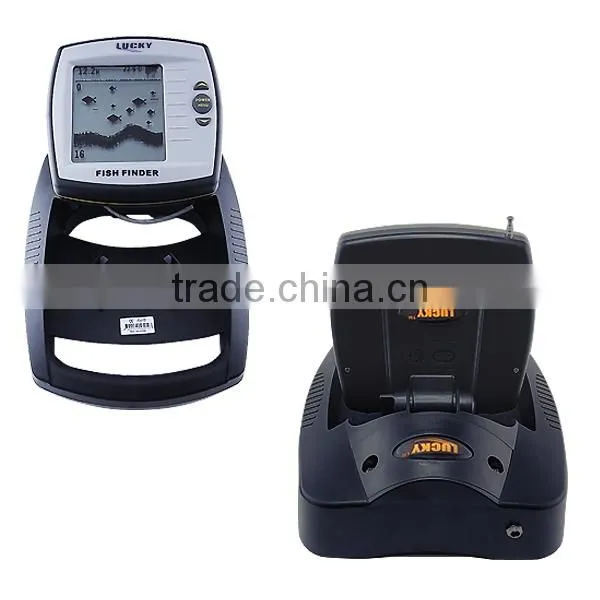 2-in-1 Portable Wireless Boat Fish Finder Sonar Sensor Contour Alarm Fishfinder