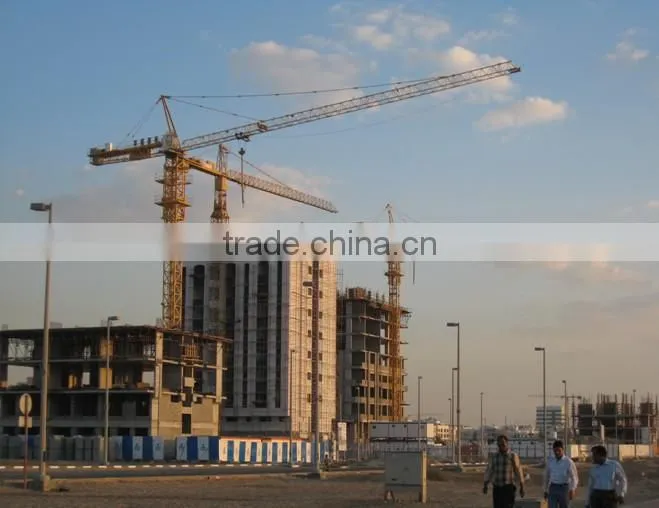 Most popular brand Topless Tower Crane TC5615 with high quality in the market
