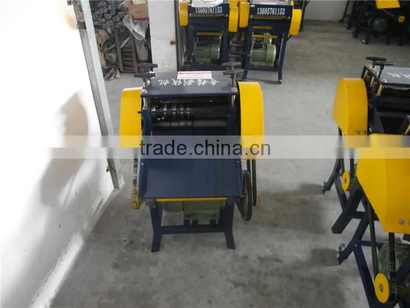 CE cable and wire stripping machine recycling machine with five blades 918-KA