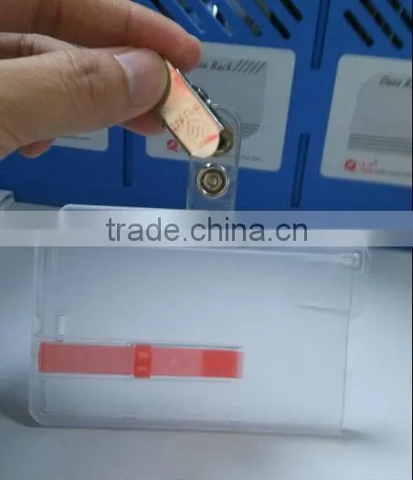 Rigid Plastic ID Card Holder