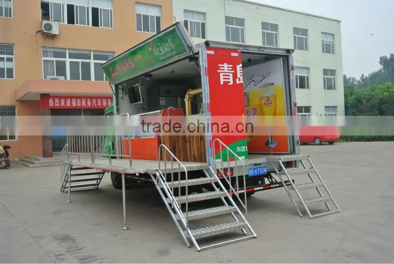 panel solar trailer lectrical operated delicious fast food vanfor sale
