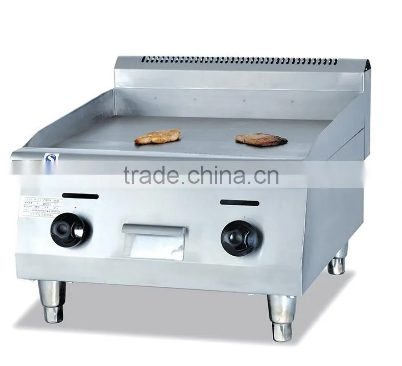 Hot Sale Stainless Steel Gas griddle / Frytop Griddle