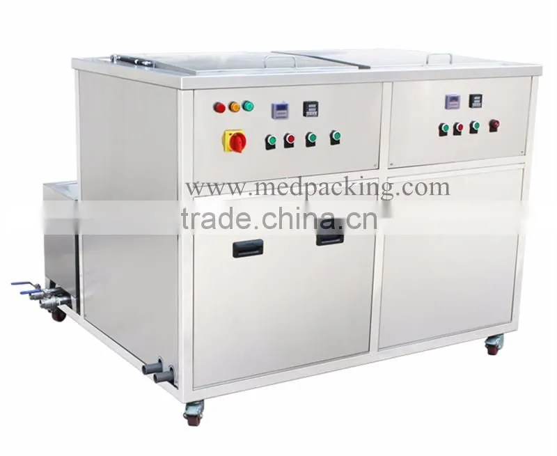 JP-2024GH Supersonic cleaner 77L Industrial cleaning machine Two slots with the function of cleaning and drying