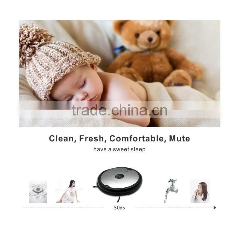 Shenzhen China wholesale newest deebot robot vacuum cleaner voice prompt robot low noise high power