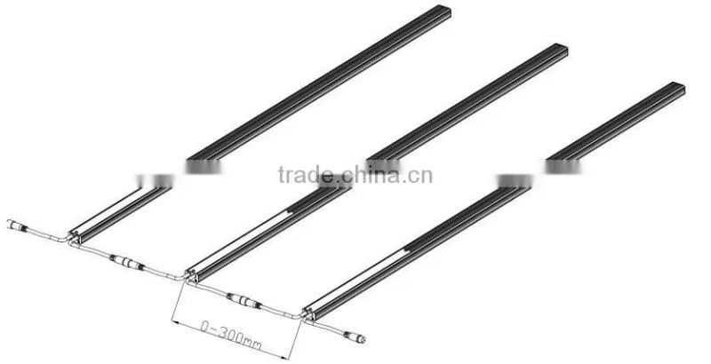 4ft 30W LED grow lights bar replacing t5 lowes fluorescent light fixtures