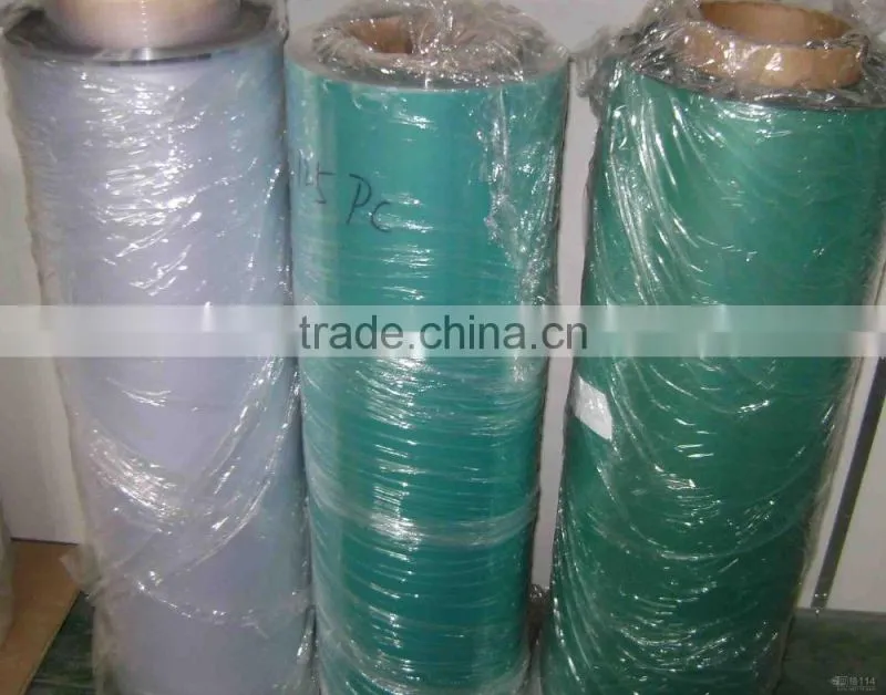 colorful PC film/ waterproof PC film for greenhouse/ PC protective film