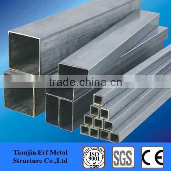 Carbon square steel pipe ERW hollow section square tube