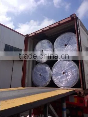 Waterproof and breatheradle housewrap paper or roofing membrane