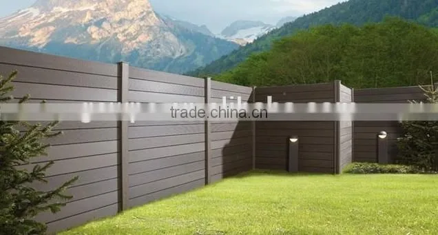 2016 hot sale China manufactory wpc fence