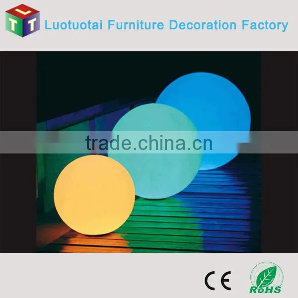 illuminated rechargeable operated color change led round bar counter