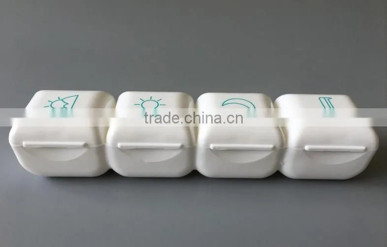 Pill Box with 4 units