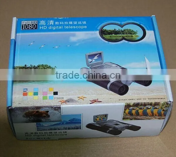 2015 Profesional HD 1080P Waterproof Binoculars Digital DV Camera with Take picture function and Original Video Camera