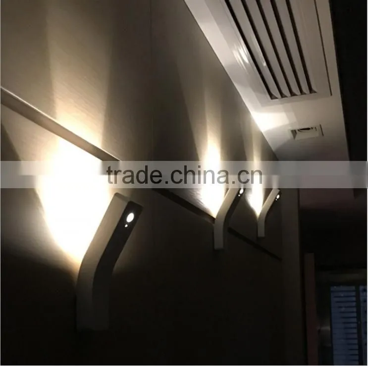 Newest Arrival Bowing Shape Human Body Induction Night Lamp, USB Power Supply Infrared Induction Lighting Control By Light