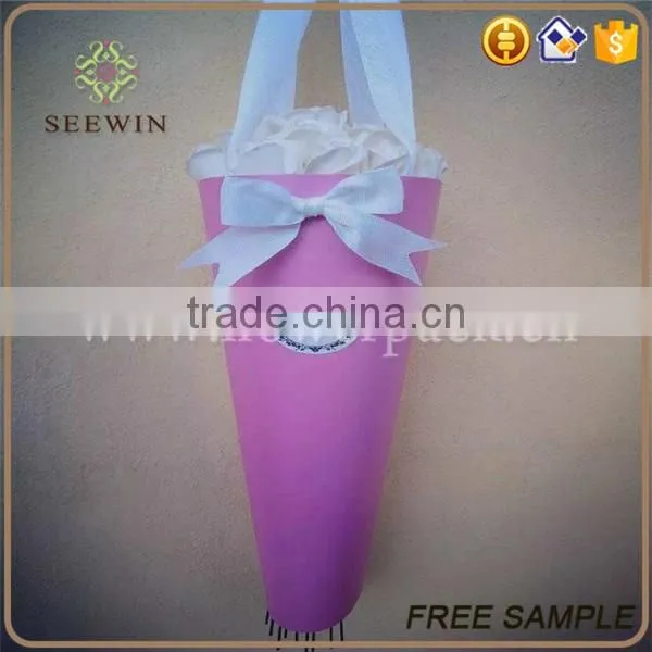 high density organza bags logo printed