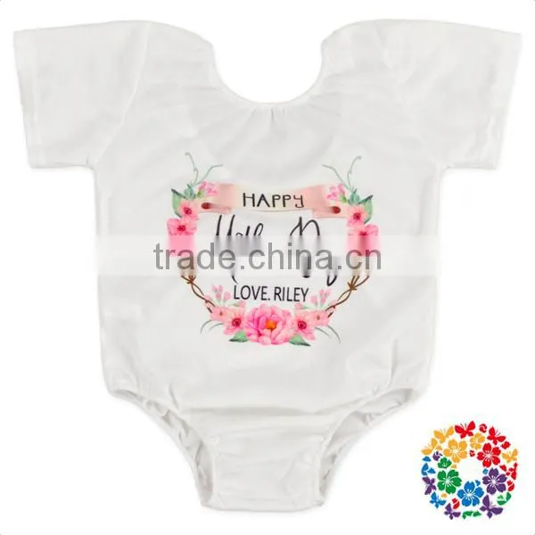3 Pack Infant And Toddler White Summer Jumpsuits Natural Organic Blank Baby Onesie