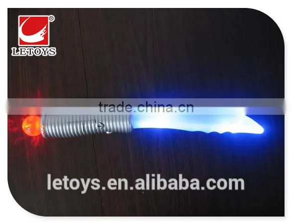 29.5cm plastic LED flashing weapon toys short sword