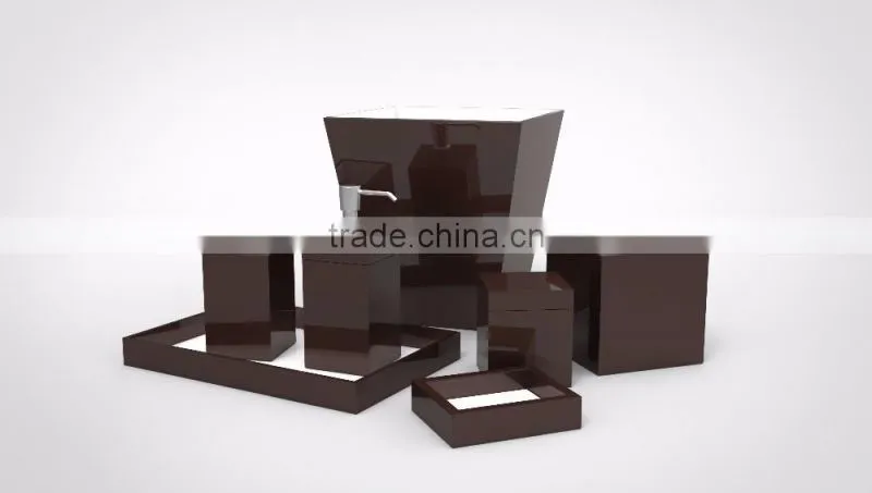 Black bathroom sets