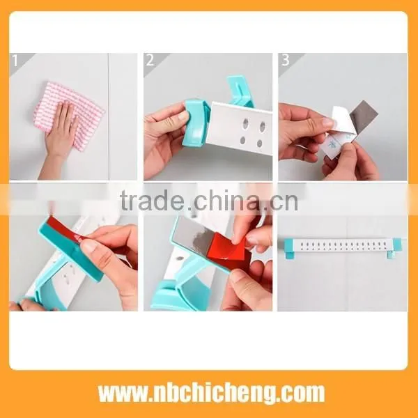 Suction towel bar plastic bar towel towel rack extender