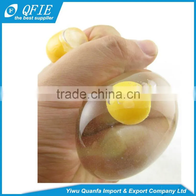 Wholesale 5cm soft custom antistress emoji PU Foam Squeeze ball for vending machine