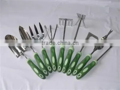 garden tools set with chair