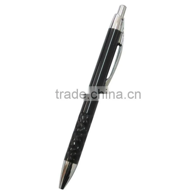 2013 new designer decorative aluminum barrel metal ballpoint pen