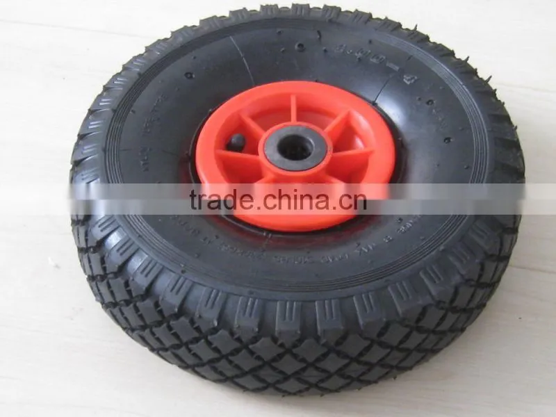 china wheelbarrow steel rim rubber wheel tyre