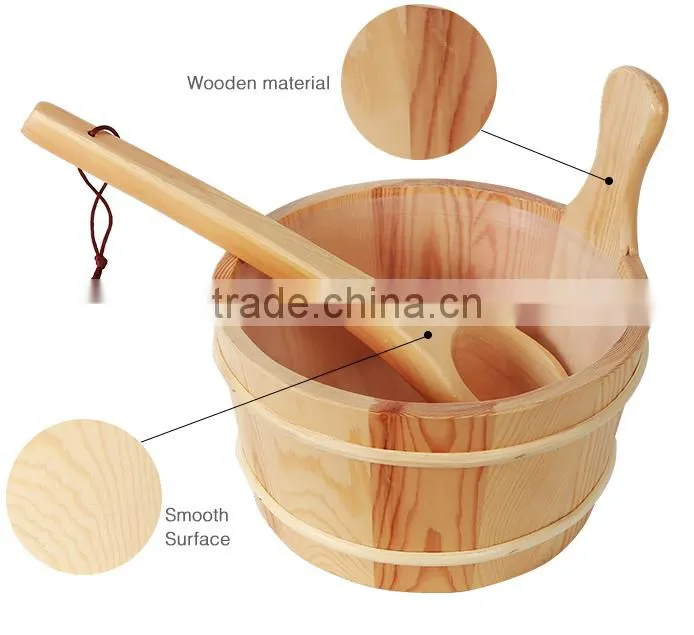 Traditional sauna Accessories sauna special cask for dry steam