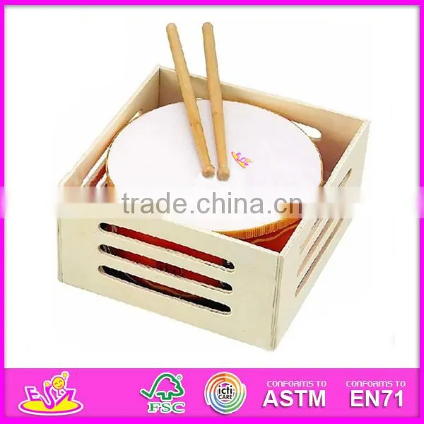 Hot sale high quality wooden Bongo toy, Tranditional red Bongo,new and popular kids toy Bongo (WJ278126)